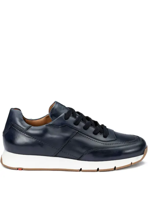 Lloyd Amsterdam leather lace-up sneakers Blue 1504608