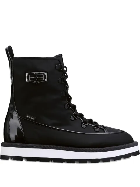 Hogl Walker lace-up combat boots Black 61014380100