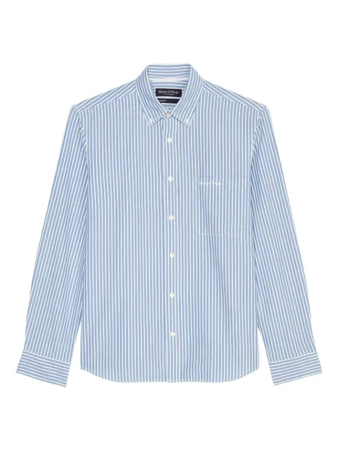 Marc O'Polo striped button-up shirt White M20733042058