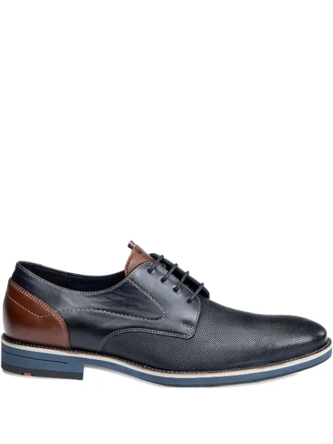 Lloyd Harris textured leather Derby shoes Blue 1401518