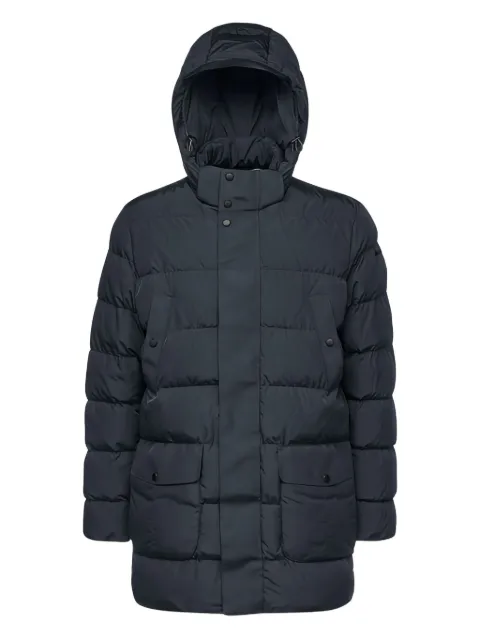 Geox hooded quilted jacket Blue M4628NT3129F1624