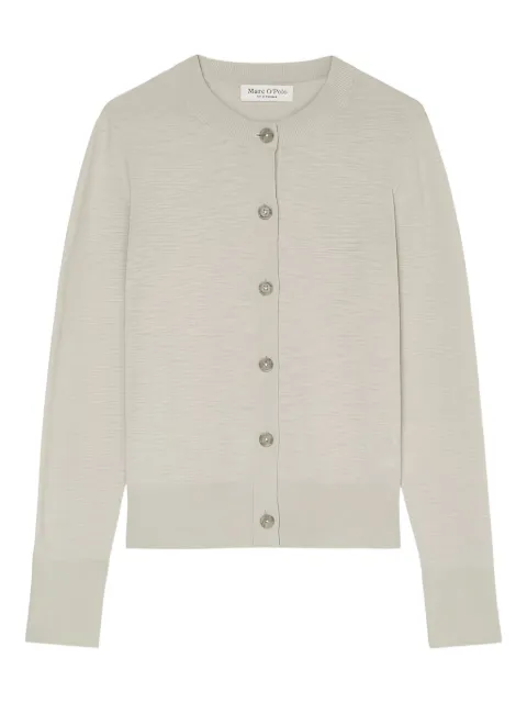 Marc O'Polo button-up knitted cardigan Neutrals M03501061071