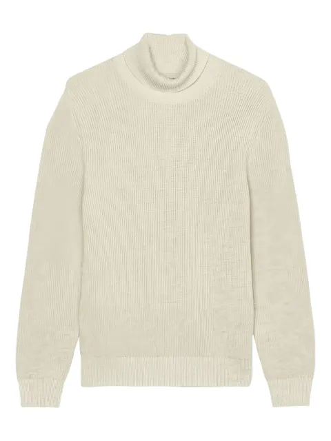 Marc O'Polo roll-neck ribbed sweater Neutrals M29502260390