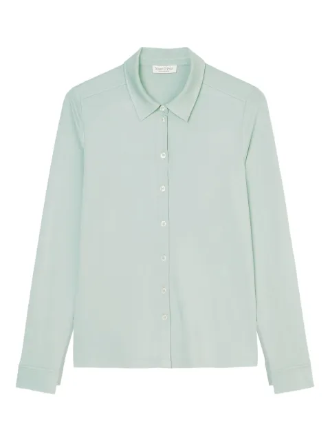 Marc O'Polo button-up long-sleeve shirt Green 410205252505