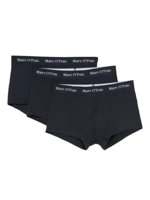Marc O'Polo elasticated-waistband logo-detail boxers (pack of three) Blue 23Q3M00002