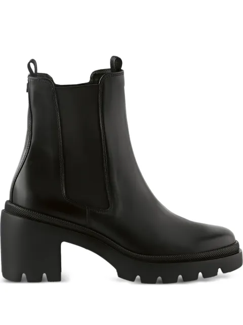 Hogl Thea chunky-heel Chelsea boots Black 81055130100