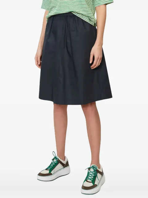 Marc O'Polo gathered-waist A-line mini skirt Blue 303104120047