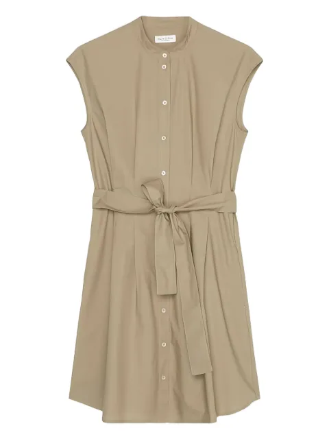 Marc O'Polo button-up belted dress Neutrals 303105121415750