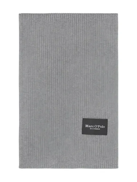 Marc O'Polo ribbed-knit scarf Grey 429502202066