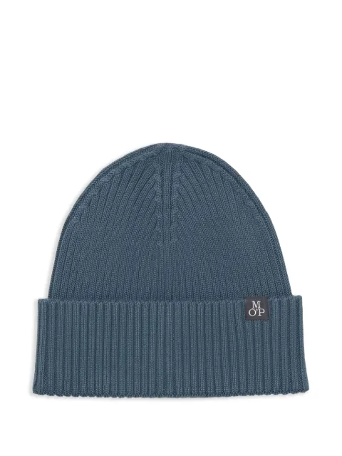 Marc O'Polo ribbed-knit beanie Blue 429502201116