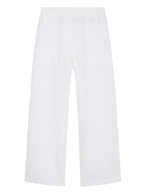 Marc O'Polo elasticated-waistband wide-leg trousers White M04064510091100