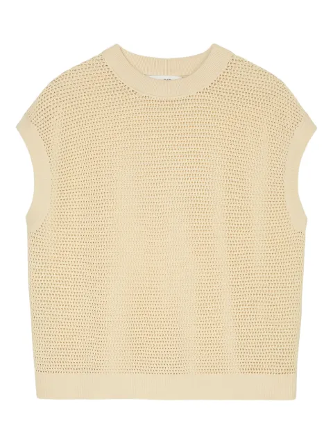 Marc O'Polo sleeveless knit top Neutrals 303501063255