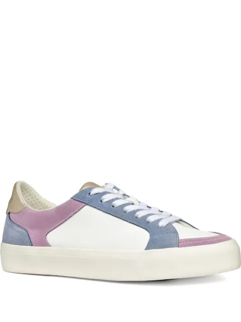 Geox Emmeleny Leisure leather panelled sneakers White D550UE022BCC0004