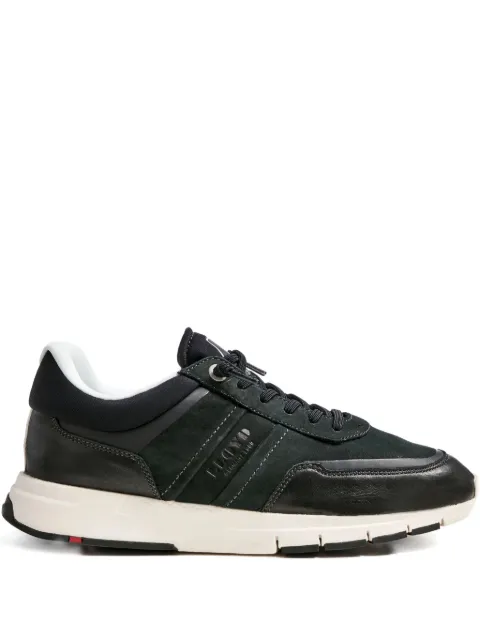Lloyd Endley suede panelled low-top sneakers Black 1341310