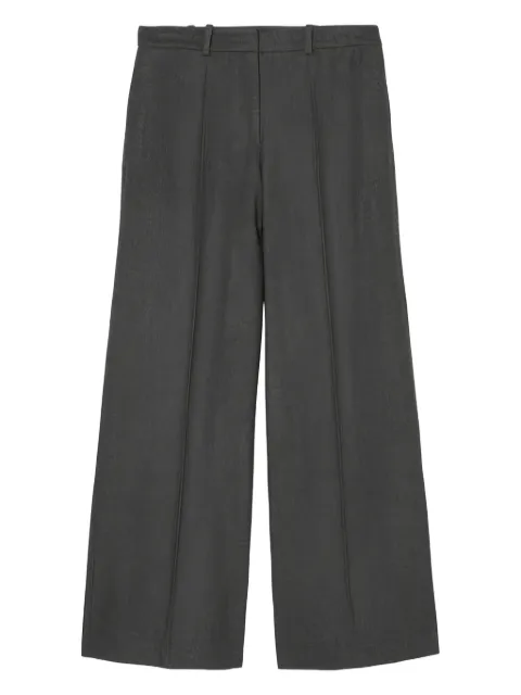 Marc O'Polo pressed-crease tailored trousers Grey 409020810427