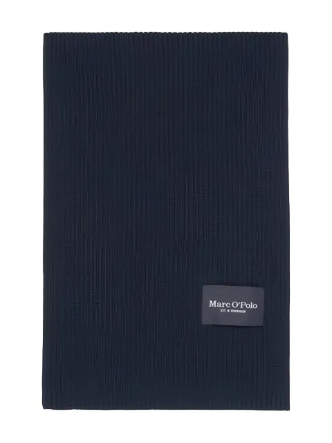 Marc O'Polo ribbed-knit scarf Blue M29502202066