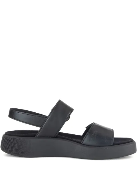 GABOR platform slingback sandals Black 6286357