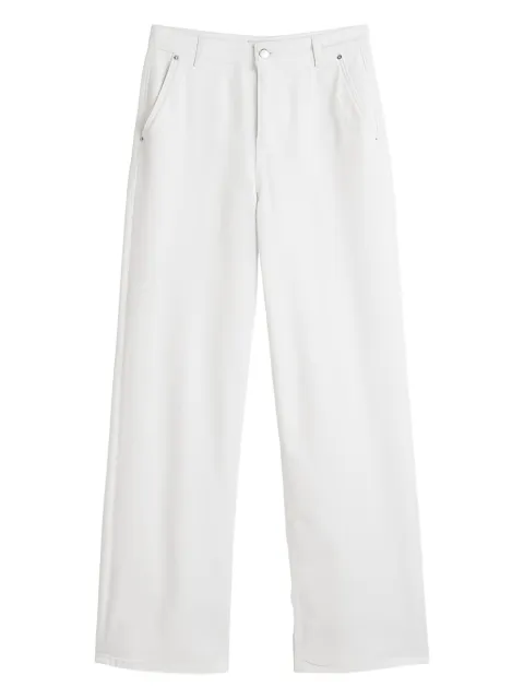 Marc O'Polo logo-patch jeans White 502908512223