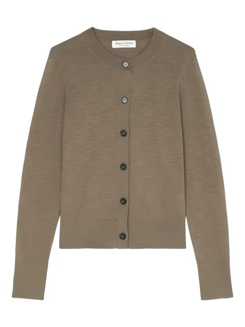 Marc O'Polo button-front cardigan Neutrals 403501061071760