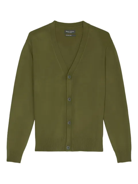 Marc O'Polo v-neck button-up cardigan Green 329502461032