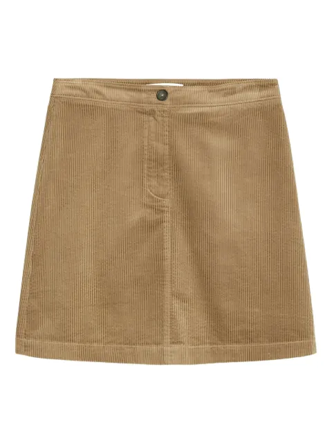 Marc O'Polo corduroy mini skirt Brown M08093220113