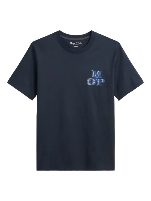 Marc O'Polo logo-print T-shirt Blue 522201251232