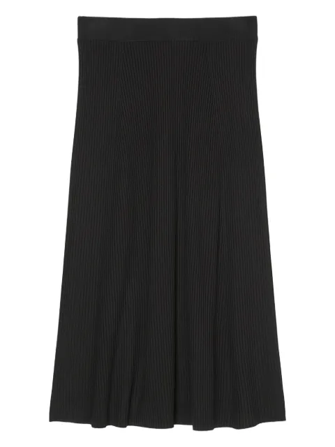 Marc O'Polo ribbed midi skirt Black 409511866019