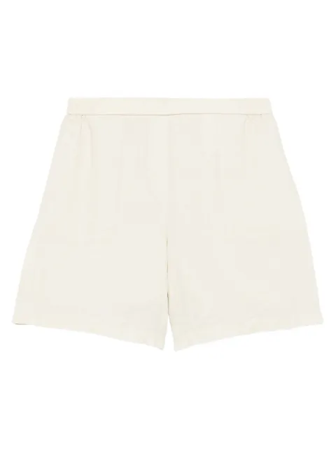 Marc O'Polo elastic-waist linen shorts Neutrals M04064515075736