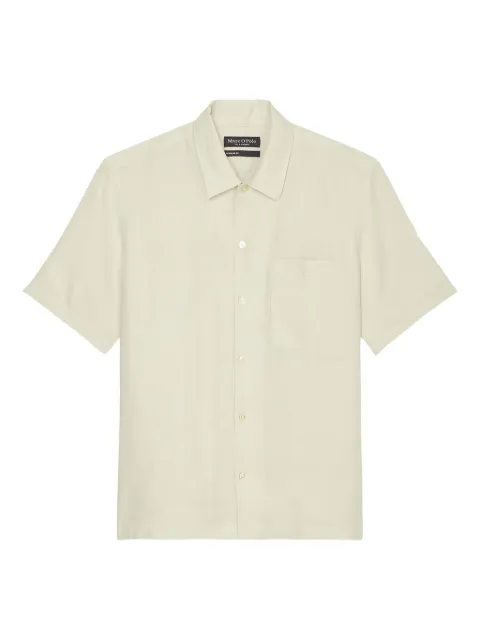 Marc O'Polo short-sleeve button-up shirt Neutrals 424742841050