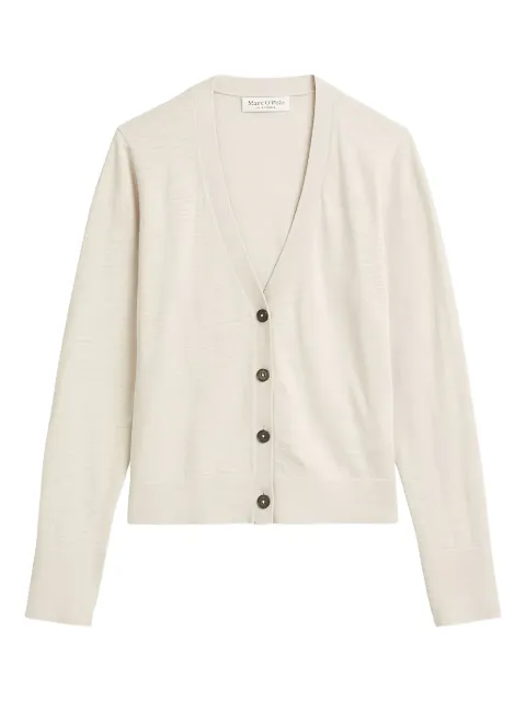 Marc O'Polo button-front cardigan Neutrals 504501061055