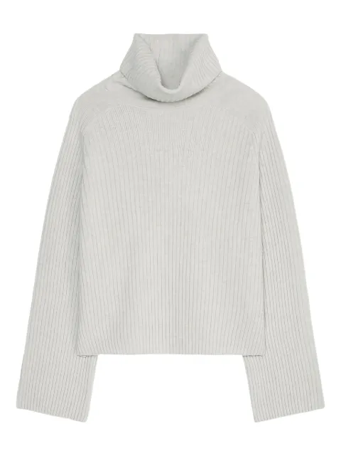 Marc O'Polo turtleneck ribbed jumper Grey 410621160585