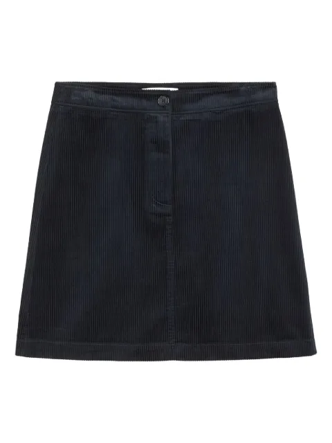 Marc O'Polo corduroy mini skirt Blue 408093220113