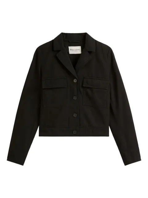 Marc O'Polo cropped jacket Black M03134074039
