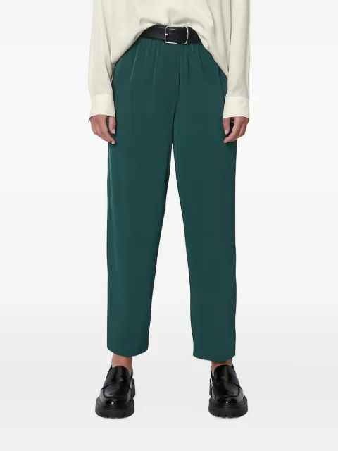 Marc O'Polo elasticated-waist trousers Green 308008310147471