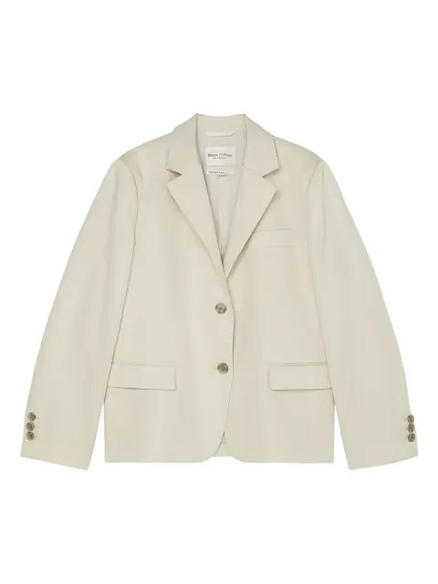 Marc O'Polo single-breasted blazer Neutrals 403023280065