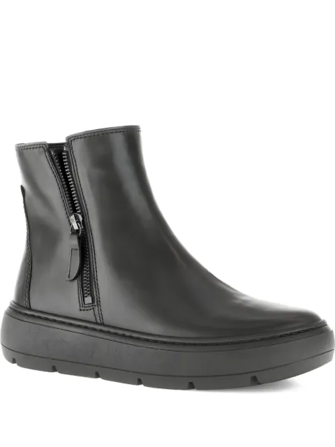 GABOR leather ankle boots Black 5372177
