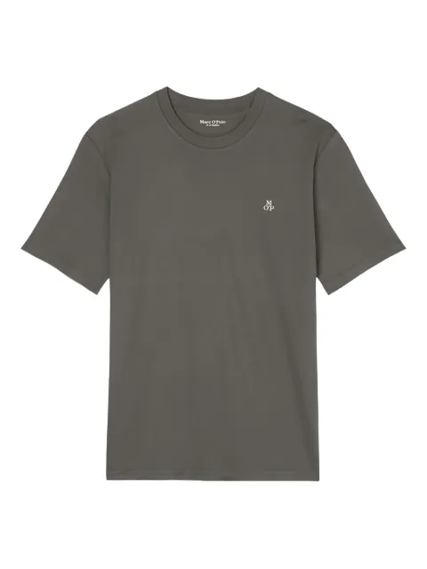 Marc O'Polo logo-embroidered T-shirt Grey B21201251054