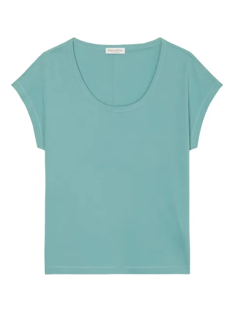 Marc O'Polo scoop neck cap sleeve T-shirt Blue 404206751429