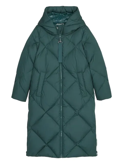 Marc O'Polo quilted hooded coat Green 309087471119