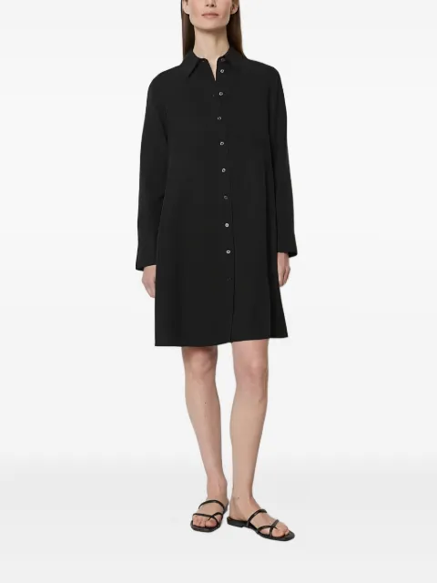 Marc O'Polo button-up shirt mini dress Black M06152521459