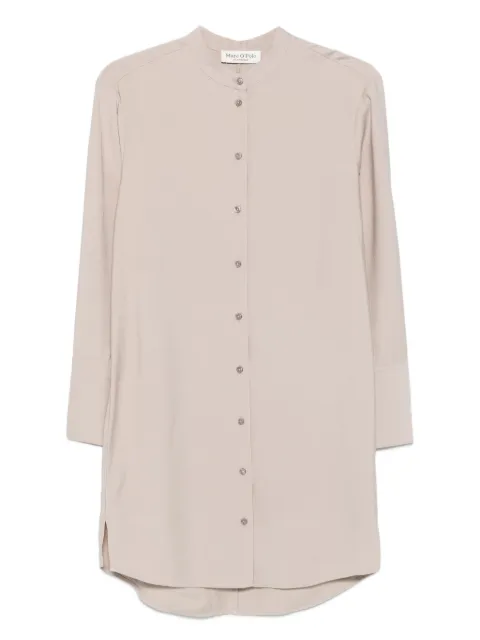 Marc O'Polo button-fastening shirt Neutrals 310107221323913