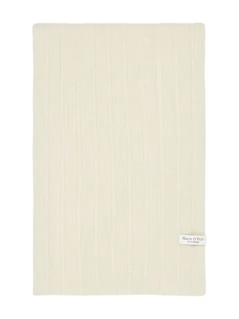 Marc O'Polo ribbed knitted scarf Neutrals 409606802183
