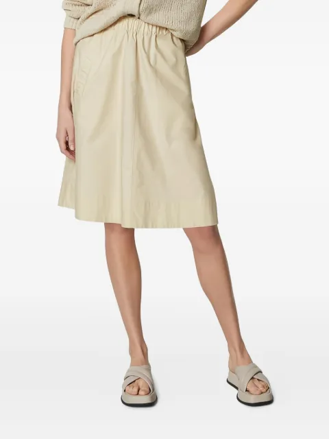 Marc O'Polo elasticated-waist mini skirt Neutrals 403104120167756
