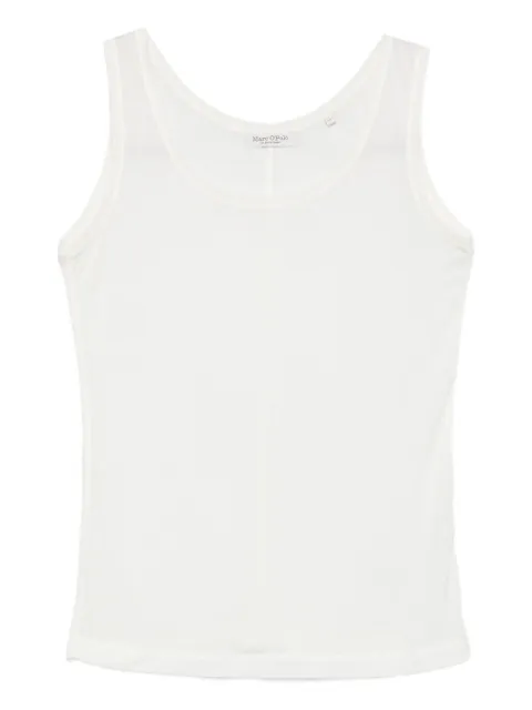 Marc O'Polo scoop-neck sleeveless top White 502202850069