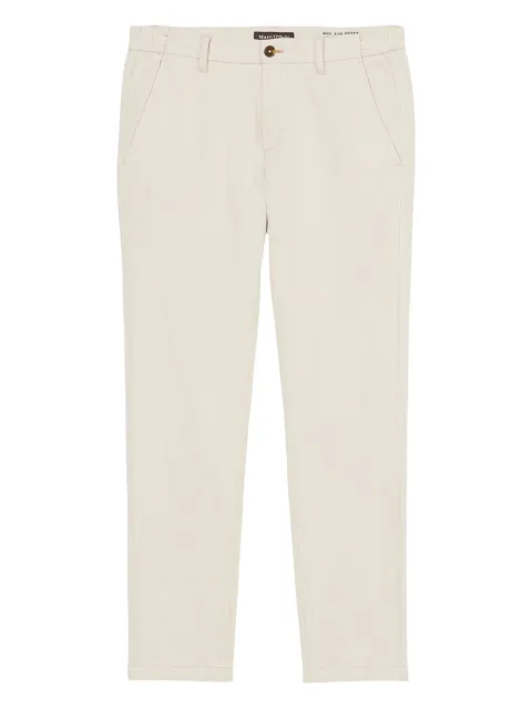 Marc O'Polo button-fastening chino trousers Neutrals M20004910220