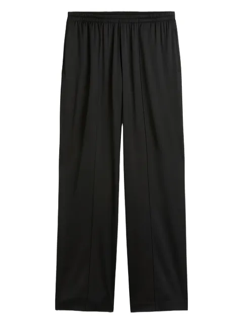 Marc O'Polo elasticated-waist trousers Black 503085410291