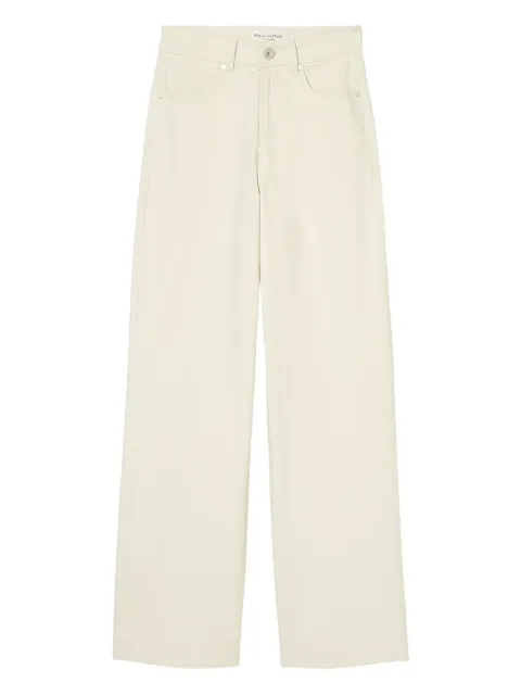 Marc O'Polo cotton straight trousers Neutrals M02024811073159