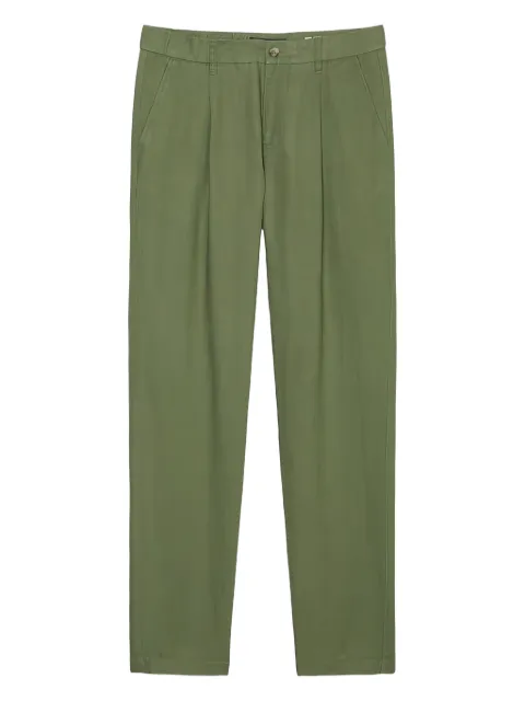 Marc O'Polo dart-detail chino trousers Green 424003910258465