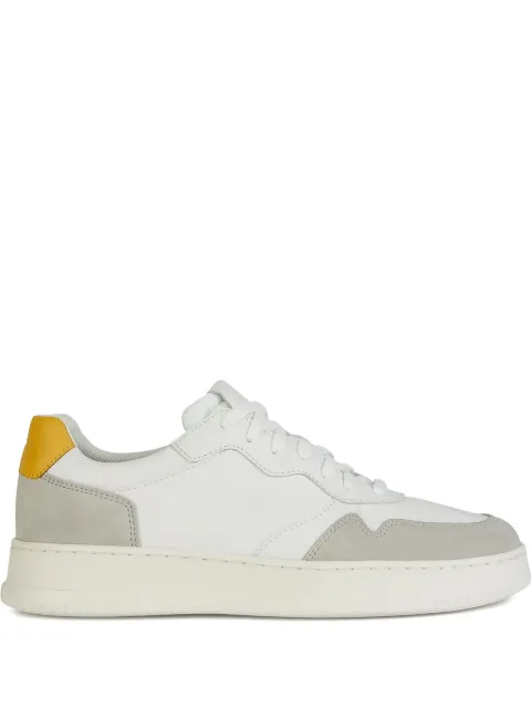 Geox Arvier suede leather panel sneakers White U45GFB04322C0284