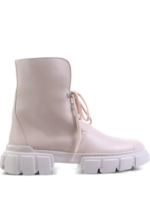 Hogl Winter chunky sole lace-up combat boots Neutrals 61027450500